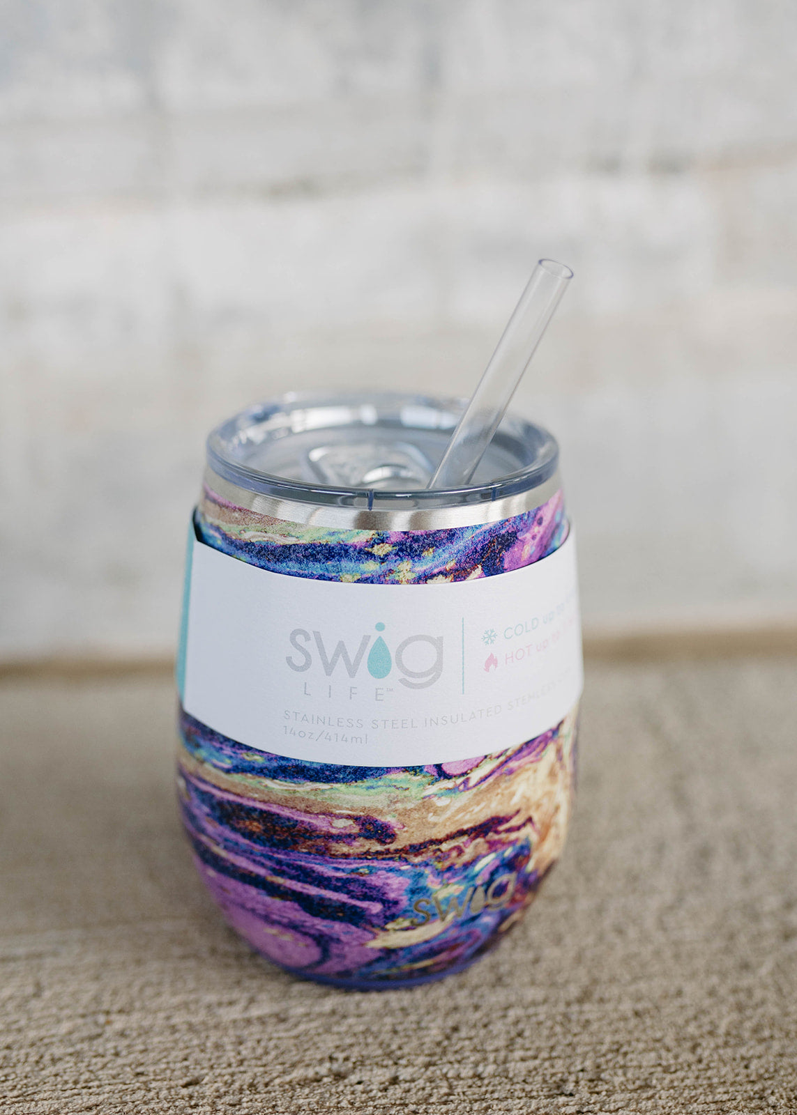 Swig Life Purple Reign Travel Mug - 18oz