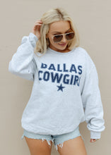 Load image into Gallery viewer, Dallas Cowgirl Athletic Grey Sweatshirt
