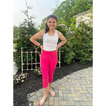 Load image into Gallery viewer, *Ready to Ship | Hot Pink CAPRI Collection  - Luxe Leggings by Julia Rose®
