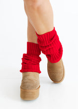 Load image into Gallery viewer, Leg Warmers - Red
