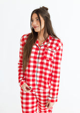 Load image into Gallery viewer, Christmas Dreaming Plaid Pajama Set
