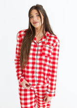 Load image into Gallery viewer, Christmas Dreaming Plaid Pajama Set
