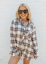 Load image into Gallery viewer, Carter Clay Plaid Flannel
