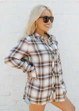 Load image into Gallery viewer, Carter Clay Plaid Flannel
