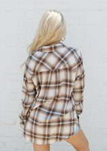 Load image into Gallery viewer, Carter Clay Plaid Flannel
