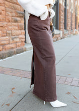 Load image into Gallery viewer, Brunette Denim Maxi Skirt
