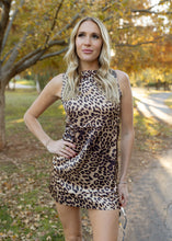 Load image into Gallery viewer, Leopard Boatneck Mini Dress
