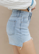 Load image into Gallery viewer, Sunny &amp; 75 Vintage Frayed Denim Shorts
