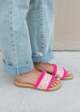 Load image into Gallery viewer, Joy Hot Pink Sandal
