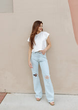 Load image into Gallery viewer, Devon Ultra High Rise 90&#39;s Flare Denim Jeans
