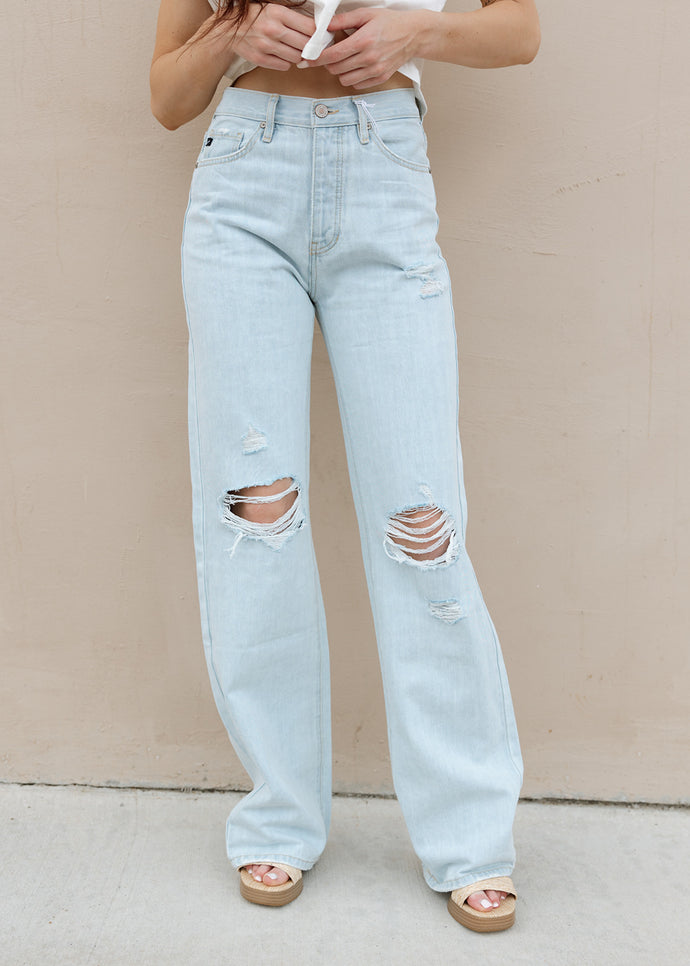 Devon Ultra High Rise 90's Flare Denim Jeans