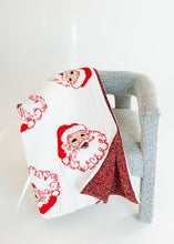 Load image into Gallery viewer, Vintage Santa Cozy Blanket
