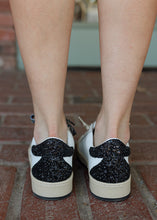 Load image into Gallery viewer, Vintage Havana Denisse Black &amp; Gold Glitter Sneaker
