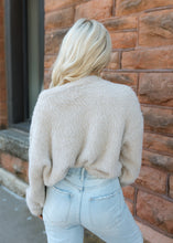 Load image into Gallery viewer, Emma Fuzzy Fleece Taupe Sweater
