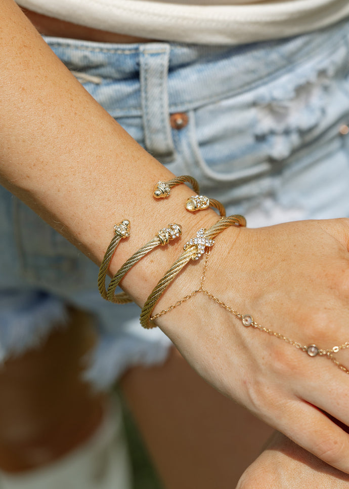 Penelope Gold Bracelet Stack Set