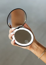 Load image into Gallery viewer, LED Compact Magnifying Mirror - Battery Powered
