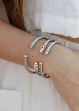 Load image into Gallery viewer, Reign Silver Bracelet Stack Set
