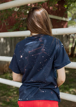 Load image into Gallery viewer, America Bleached Navy Tee
