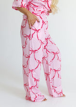 Load image into Gallery viewer, Girlhood Satin Ribbon Pajama Set
