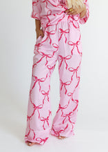 Load image into Gallery viewer, Girlhood Satin Ribbon Pajama Set
