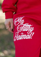 Load image into Gallery viewer, Filthy Animal Bright Red Sweatpants
