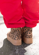 Load image into Gallery viewer, Brigham Leopard Print Platform Booties
