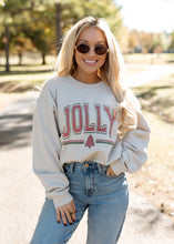 Load image into Gallery viewer, Jolly Vintage Christmas Sand Sweatshirt
