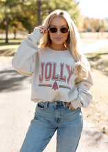 Load image into Gallery viewer, Jolly Vintage Christmas Sand Sweatshirt
