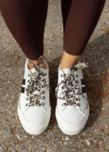 Load image into Gallery viewer, Corky&#39;s That&#39;s Her White &amp; Leopard Sneaker
