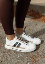 Load image into Gallery viewer, Corky&#39;s That&#39;s Her White &amp; Leopard Sneaker
