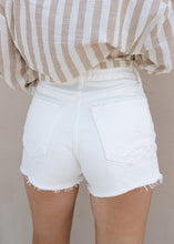 Load image into Gallery viewer, Cabana Escape White High Rise Shorts
