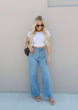 Load image into Gallery viewer, Jules Wide Leg Vintage Denim Pants
