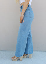 Load image into Gallery viewer, Jules Wide Leg Vintage Denim Pants
