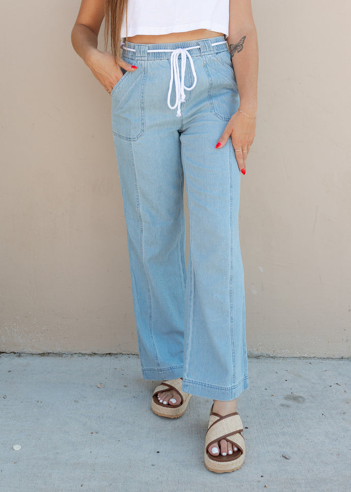 Lawton Straight Leg Denim Pants