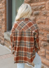 Load image into Gallery viewer, Maple Grove Rust &amp; Brown Flannel
