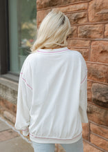 Load image into Gallery viewer, Texas White &amp; Pink Crewneck
