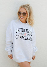 Load image into Gallery viewer, United States 1776 Vintage Crewneck
