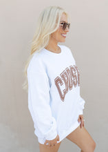 Load image into Gallery viewer, CHOSEN Brown Puff Crewneck
