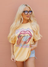 Load image into Gallery viewer, World&#39;s Greatest Band Thrifted Yellow Tee
