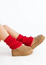 Load image into Gallery viewer, Leg Warmers - Red
