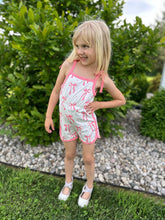 Load image into Gallery viewer, RTS: The Bow Pink and White Romper
