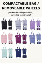 Load image into Gallery viewer, PREORDER: RERUN Compactable Bag with Removable Wheels Bestsellers
