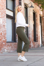 Load image into Gallery viewer, *Ready to Ship | The Shyla - Olive High Waisted Gaucho Pants
