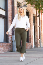 Load image into Gallery viewer, *Ready to Ship | The Shyla - Olive High Waisted Gaucho Pants
