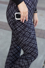 Load image into Gallery viewer, *Ready to Ship | The Jennifer Plaid Bootcut Leggings
