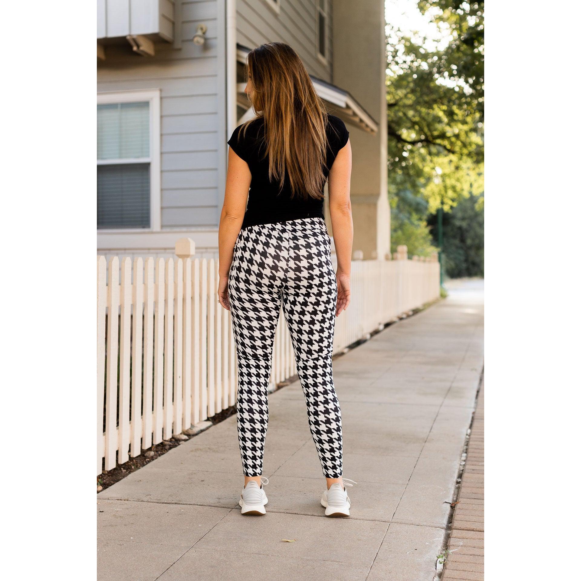 Ready to Ship | Houndstooth Leggings