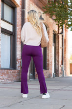 Load image into Gallery viewer, *Ready to Ship | The Reese  Purple Flare Leggings -  Luxe Leggings by Julia Rose®
