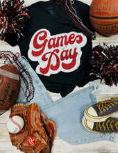 Load image into Gallery viewer, Sync Logic - Big Game Day Retro Glitter Tee
