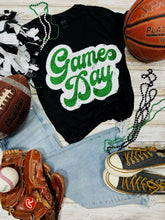 Load image into Gallery viewer, Sync Logic - Big Game Day Retro Glitter Tee
