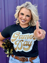 Load image into Gallery viewer, Sync Logic - Big Game Day Retro Glitter Tee
